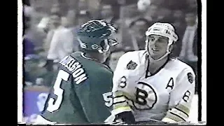 Cam Neely vs Ulf Samuelsson