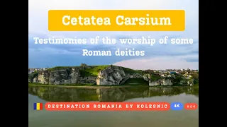 Explore the stunning Cetatea Carsium in Harsova, Dobrogea, Romania in this breathtaking 4K drone