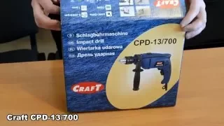 Обзор дрели Craft CPD-13/700