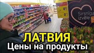 ЛАТВИЯ: ЦЕНЫ НА ПРОДУКТЫ ПИТАНИЯ / Март 2023