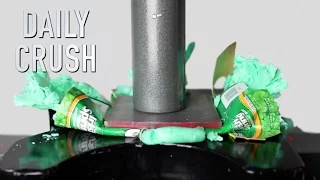 Hydraulic Press vs BAR OF SOAP | Crushing Irish Spring Soap Bar | Daily Crush