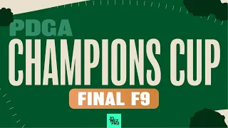 2022 PDGA Champions Cup | FINALF9 | Wysocki, Babcock, Dickerson, Heimburg | Jomez Disc Golf