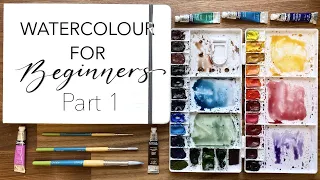 Learning to Paint With Watercolour - Part 1: SUPPLIES (Everything you need to get started!)