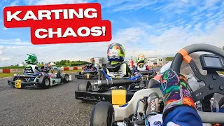 IAME Euro Series Karting (Italy) - Full onboard (super busy track!)