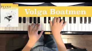 Volga Boatmen -- Piano Adventures Lesson Book 4