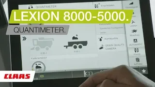 CLAAS LEXION 8000-5000. QUANTIMETER skördemätare.