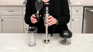 Cuisinart® | How to use the attachments on your Cuisinart hand blender!