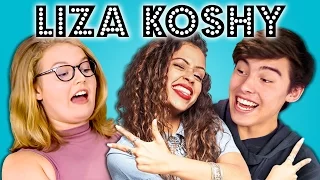 TEENS REACT TO LIZA KOSHY