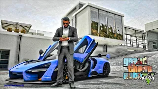 Billionaire's New Mansion in GTA 5|  Let's Go to Work| GTA 5 Mods| 4K