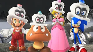 Super Mario Odyssey - All new Playable Characteres [2024]