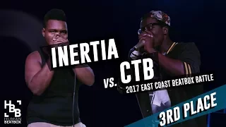 CTB vs Inertia | 3rd Place | East Coast Beatbox Battle 2017