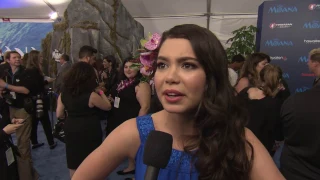 Moana World Premiere Interview - Auli'i Cravalho