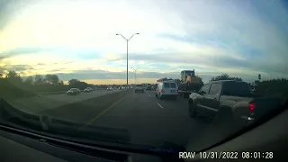 Dash Austin Texas - Video 900 - Morning commute on I-35, Round Rock to Austin