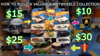 HOW TO BUILD A VALUABLE HOTWHEELS COLLECTION! How To Make Money From HotWheels.