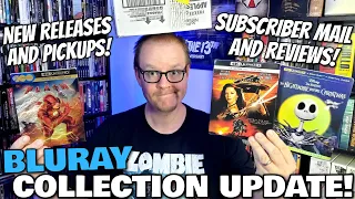 BLURAY Collection UPDATE! - New Releases, SUBSCRIBER Mail, And Nightmare Before Xmas 4K Review!
