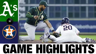 Athletics vs. Astros Game Highlights (7/8/21) | MLB Highlights