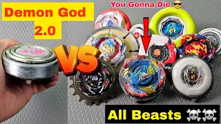 Demon God Vs All Strongest Handmade Beys| Who Can Win Against Him ?