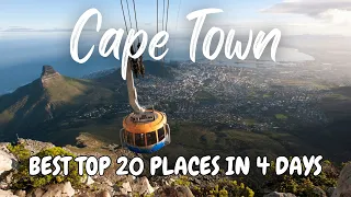 Discover Cape Town, South Africa 🇿🇦 charm: Ultimate 4-day travel guide  | Top3Videos