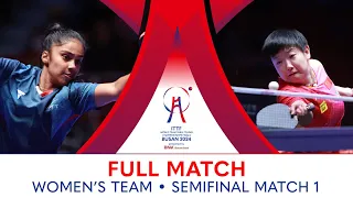 FULL MATCH | PAVADE Prithika vs SUN Yingsha | WT SF | #ITTFWorlds2024