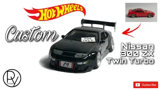 Hotwheels | Custom Nissan 300zx Twin Turbo | Rebuild