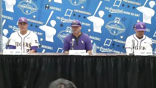 LSU Jay Johnson WIN over Wofford at Chapel Hill regional postgame