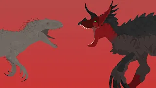 Ultimasaurus vs Indominus Rex / Animation stick nodes