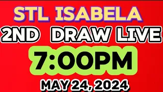 STL ISABELA LIVE 2ND DRAW 7PM MAY 24,2024