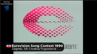 Eurovision Song Contest 1990 (German Commentaries)