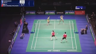 Amazing highlights of Goh Liu Ying/Chan Peng Soon All England Semi Final 2017