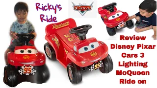 New DISNEY CARS 3 Lighting McQueen 6V Battery Powered Ride on