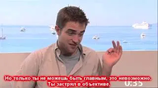 Robert Pattinson - интервью с Алисией Малон - 3 (рус. субтитры)