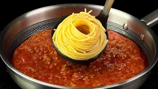 My grandfather learned the recipe from an old Italian! Now everyone cooks pasta like this!