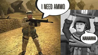 Battlefield 2: that moment when you´ re bingo on ammo