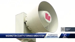 Washington County's tornado siren system