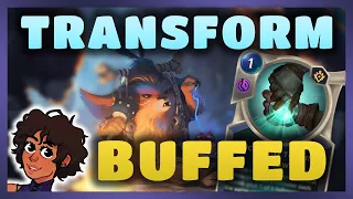 CAN I BEAT MY EDITOR WITH TRANSFORM? | Gnar & Viktor | Legends of Runeterra Gameplay