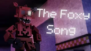 "The Foxy Song" | FNAF Minecraft Music Video [Song by Groundbreaking] (PART 3)