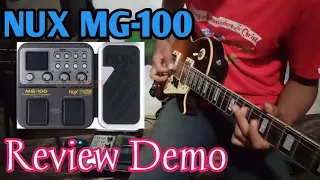 NUX MG-100 Review Demo Jovert Madera