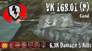 VK 168.01 (P)  |  6,3K Damage 5 Kills  |  WoT Blitz Replays