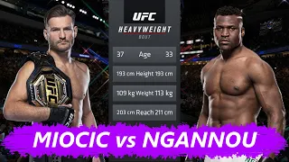 STIPE MIOCIC VS FRANCIS NGANNOU 2 FIGHT UFC 4  СТИПЕ МИОЧИЧ ФРЭНСИС НГАННУ БОЙ ЮФС UFC 260