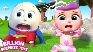 Humpty Dumpty Playtime with Baby Zayy - BillionSurpriseToys Nursery Rhymes, Kids Songs