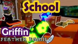 Школа Грифона / играю гриффином в семья птиц | feather family griffin роблокс | Multikplayer