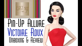 Integrity Toys Pin-Up Allure Victoire Roux East 59th Basic Doll 🩱 Unboxing & Review Pin Up