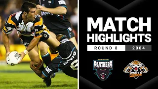 Panthers v Tigers Round 8, 2004 | Classic Match Highlights