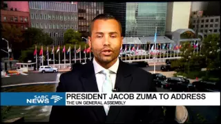 President Zuma expected to address the UN assembly