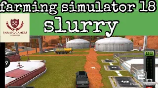 fs 18 slurry ! how to fill slurry tank in farming simulator 18 ! #slurry #cone #harvester