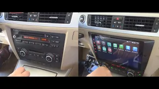 BMW E90  Multimedia Upgrade. Plug & Play... Απλά οικονομικά και μόνος σου! YUEHOO 9'' 8 Core 4/32 gb