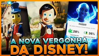 VERGONHA! PINÓQUIO 2022 É PÉSSIMO! A DISNEY ESTÁ SE AUTO-DESTRUINDO!