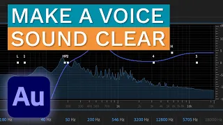 How to Make Your Voice Sound Clear by Removing Muffled Audio and Reverb - Adobe Audition Tutorial
