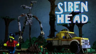 ЛЕГО мультфильм СИРЕНОГОЛОВЫЙ / SIREN HEAD stop motion