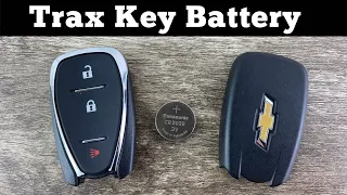 How To Change A Chevy Trax Remote Key Fob Battery 2018 - 2022 DIY Chevrolet  Replacement Batteries